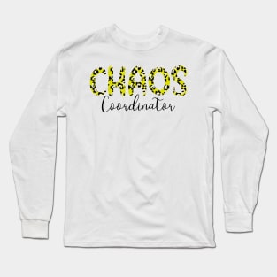 Chaos coordinator green Long Sleeve T-Shirt